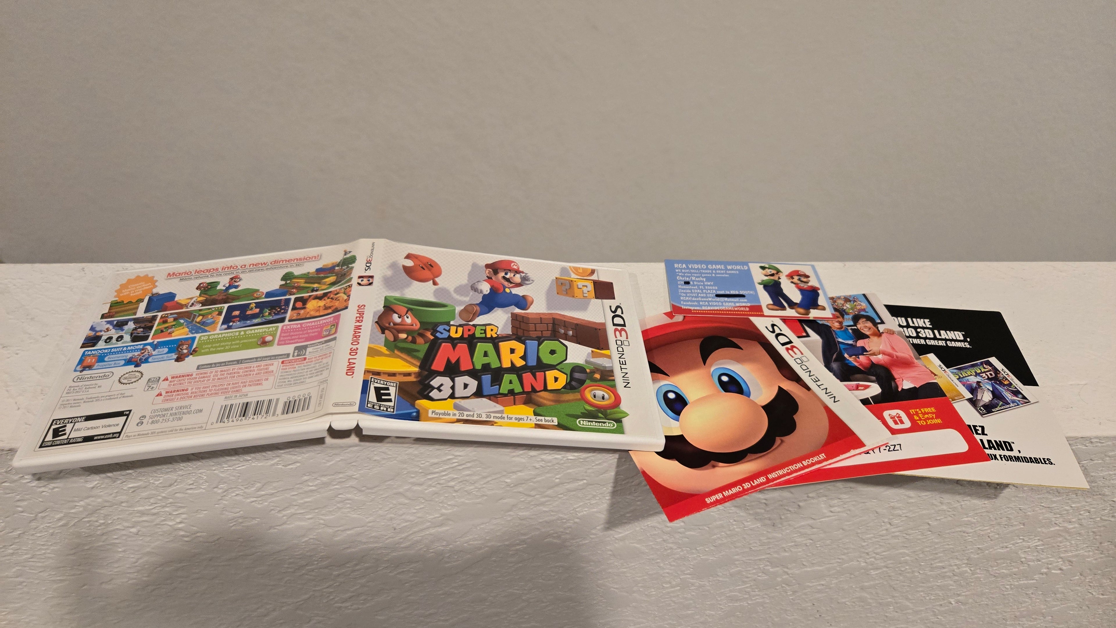 SUPER MARIO 3D LAND CIB 3DS