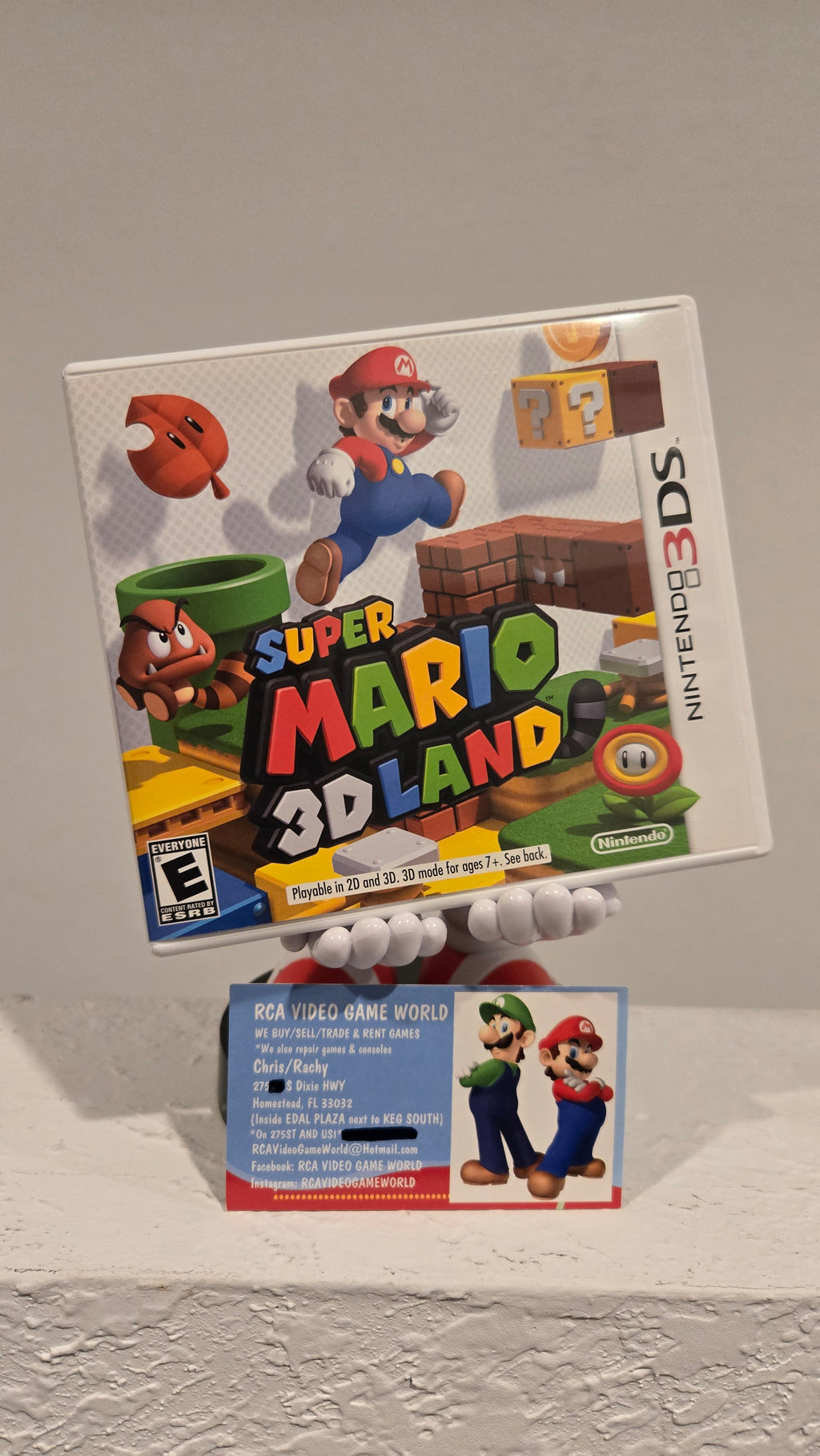 SUPER MARIO 3D LAND CIB 3DS